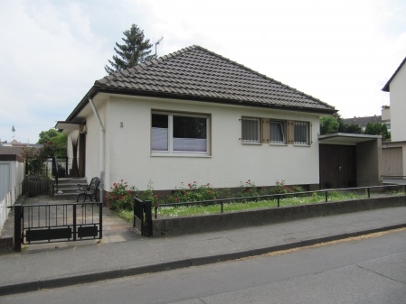 front view of the house