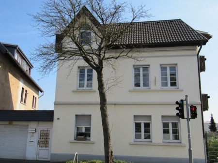 front view of the house