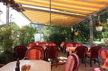 Pavillon mit guter Beschattung