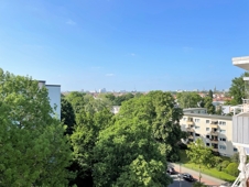 Blick vom Balkon