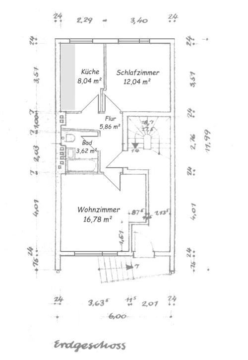 1A Immobilien Grundriss