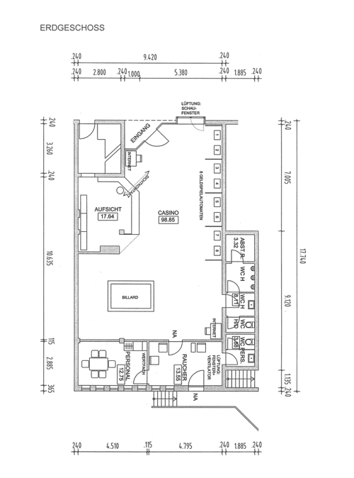 1A Immobilien Grundriss