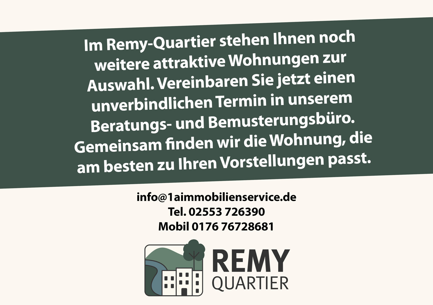 Weitere Wohnungen