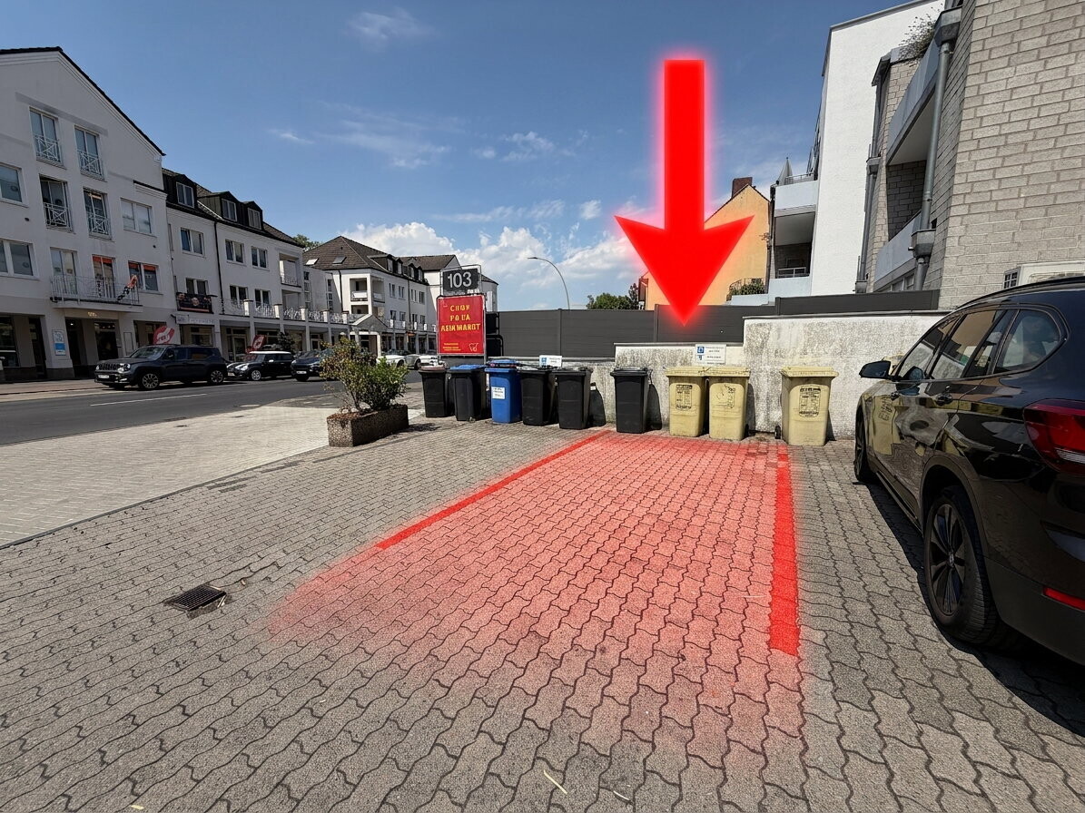 Außenstellplatz / Freiplatz direkt am Haus