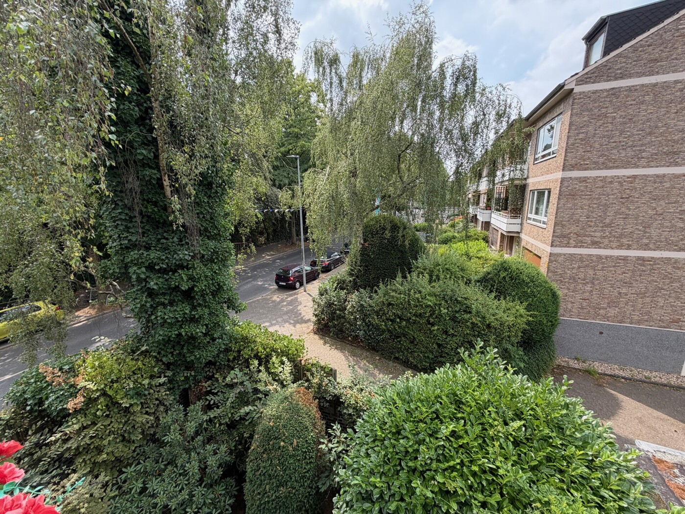 Ausblick Balkon