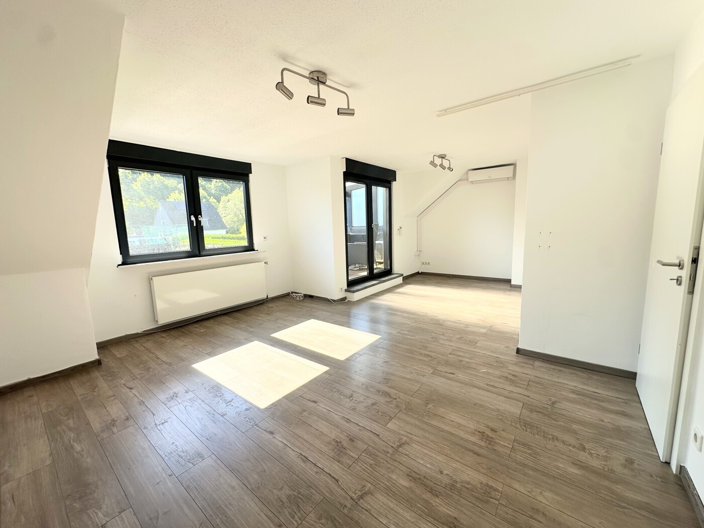 Schlafzimmer mit Klimaanlage 