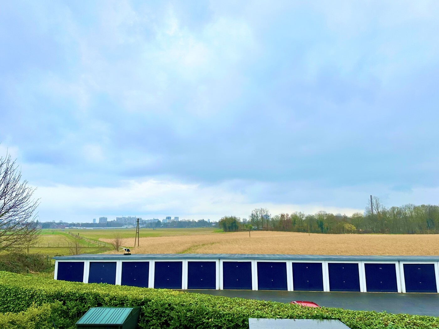 Ausblick vom Balkon