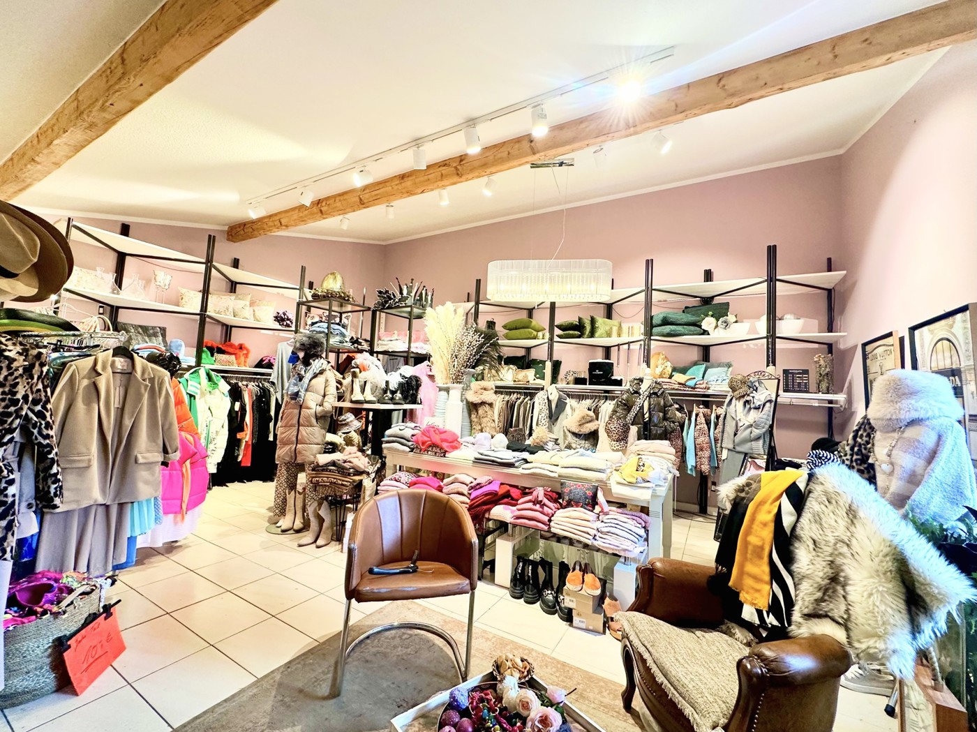 Hintere Verkaufsfläsche 