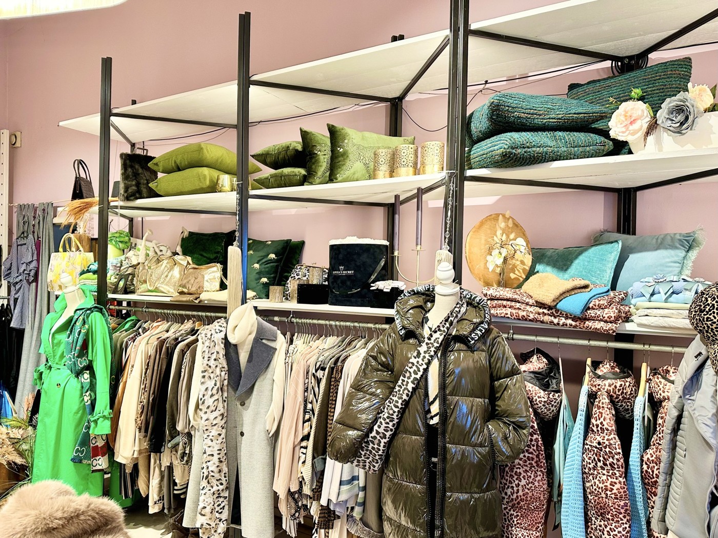 Hintere Verkaufsfläsche