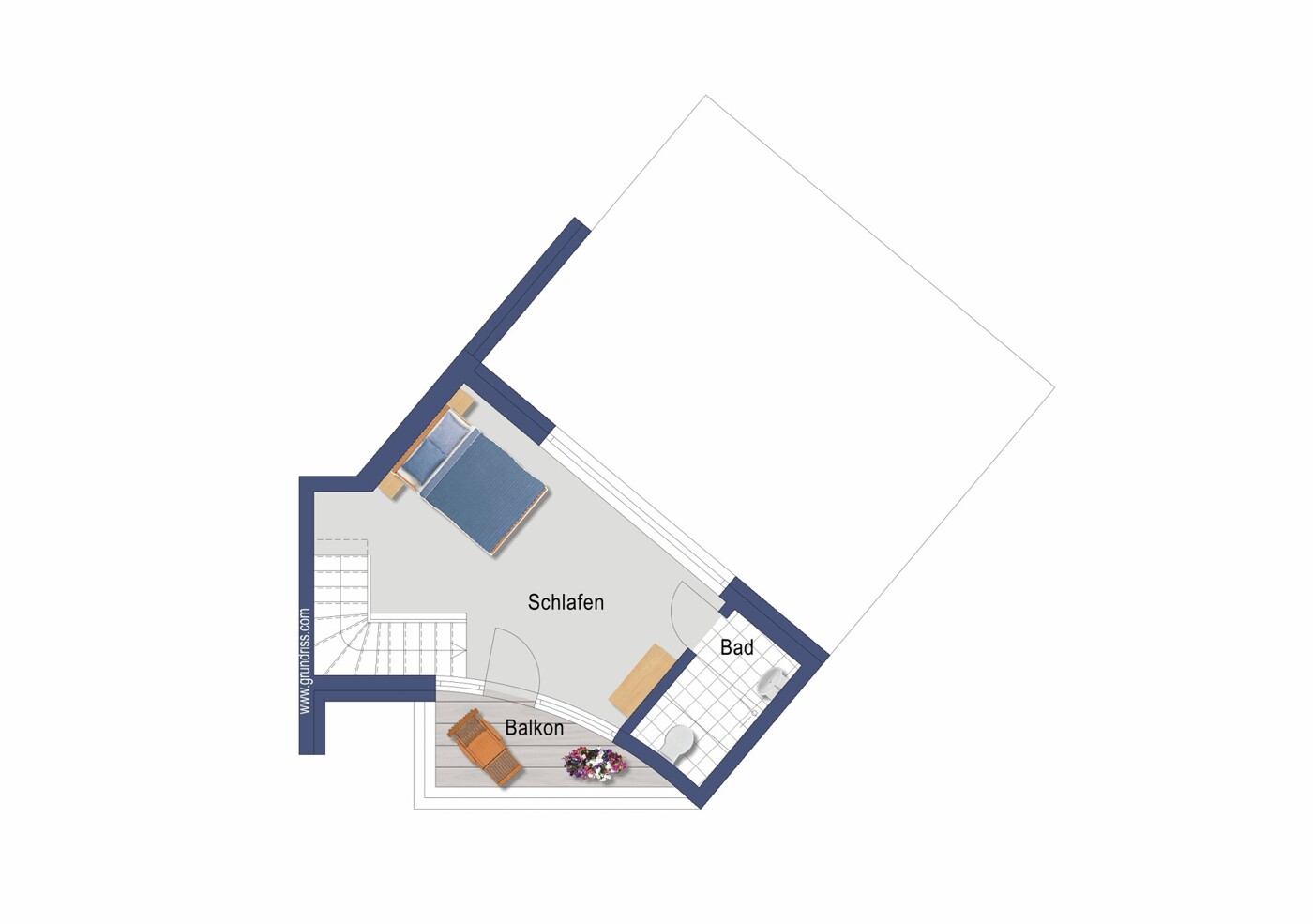 Grundriss_WE6_OG_Townhouse