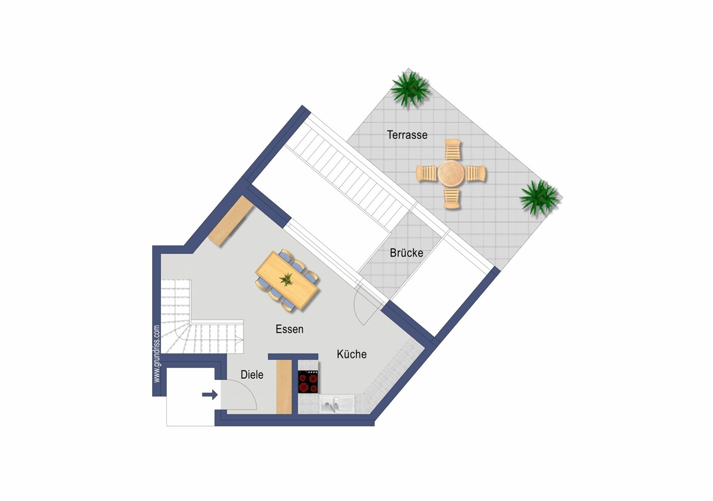 Grundriss_WE6_EG_Townhouse