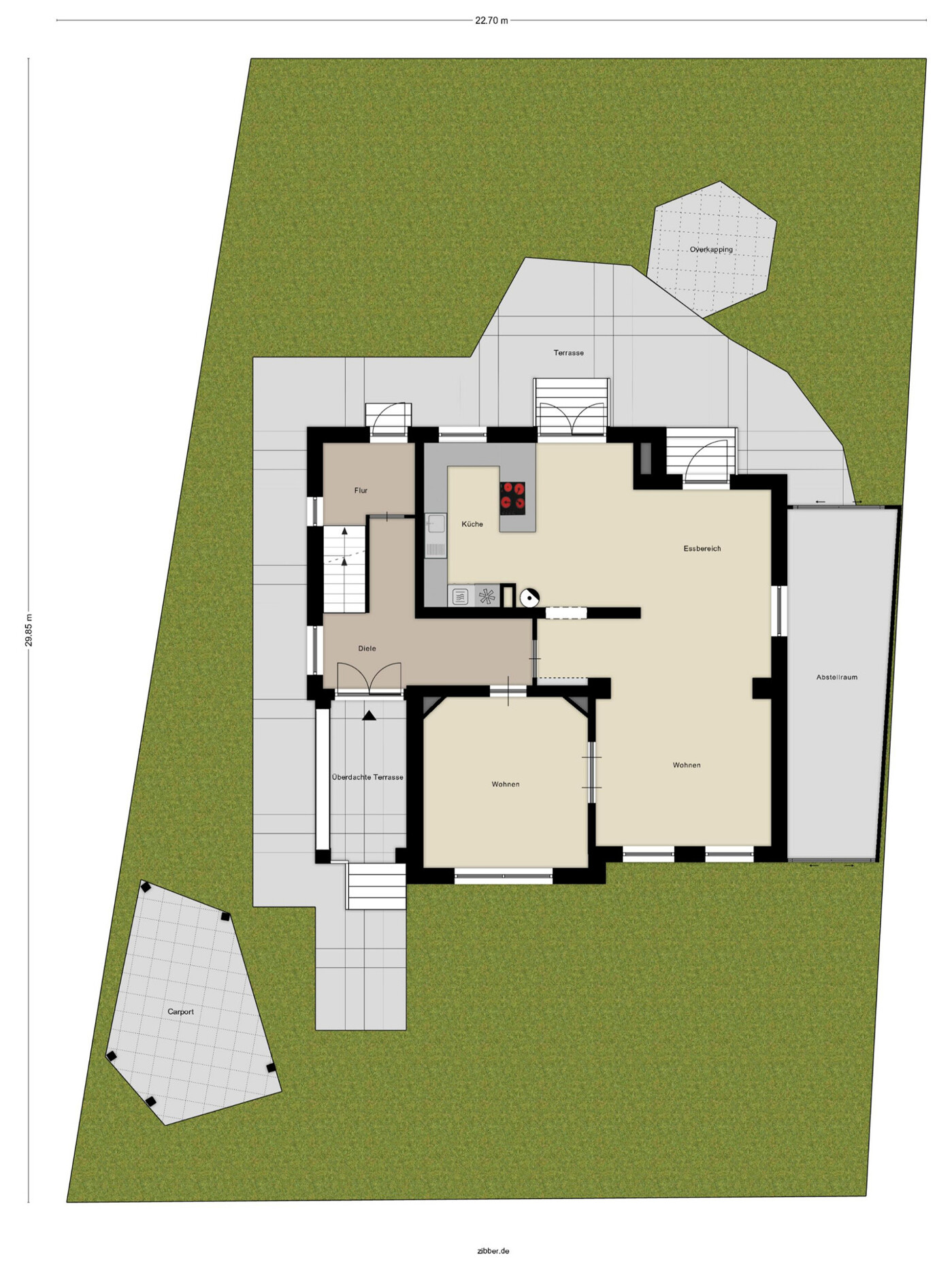 EG Grundriss gesamt