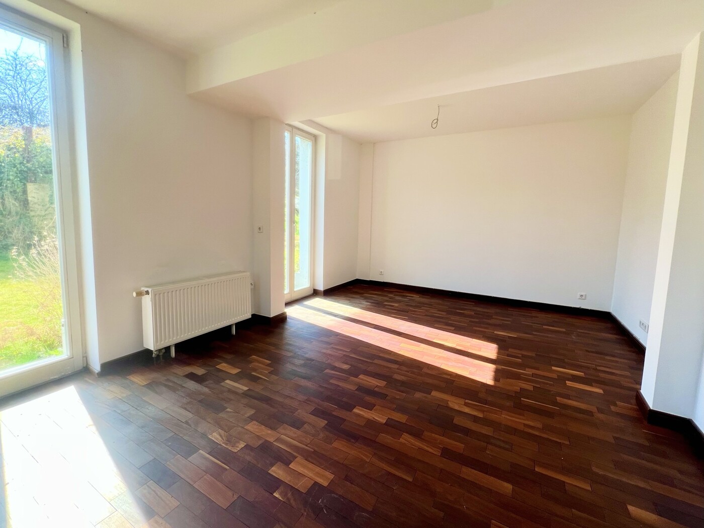 Wohnzimmer mit Kamin