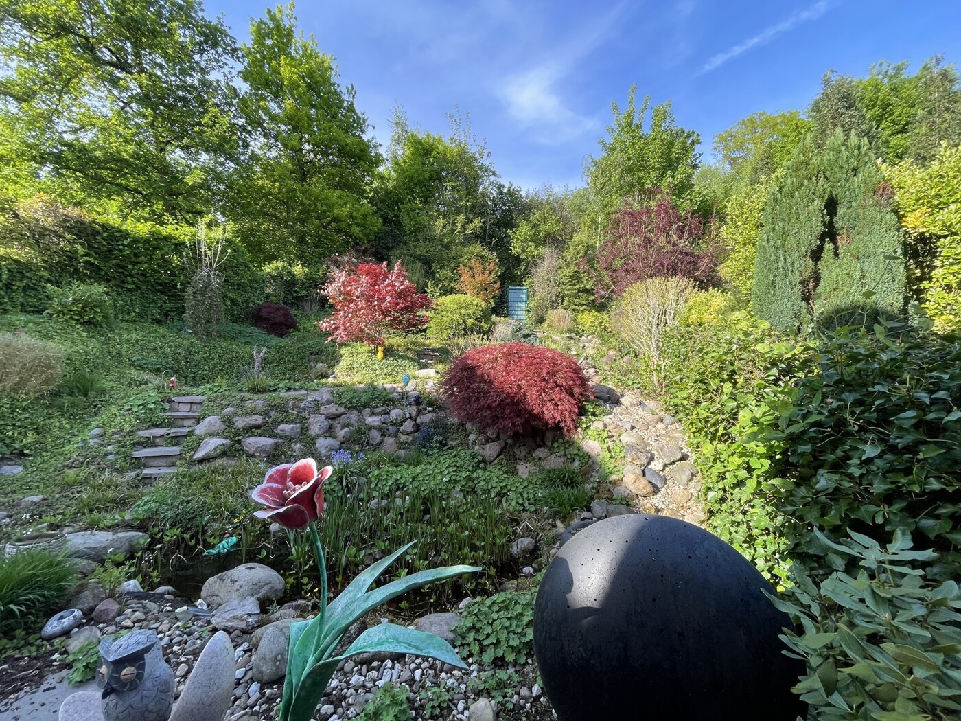 Ausblick Wohnzimmer