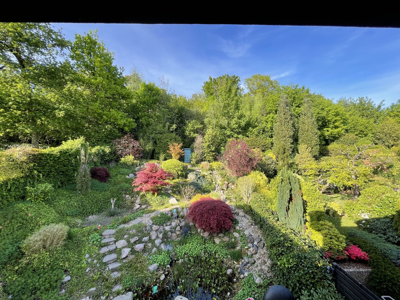 Schlafzimmer Ausblick