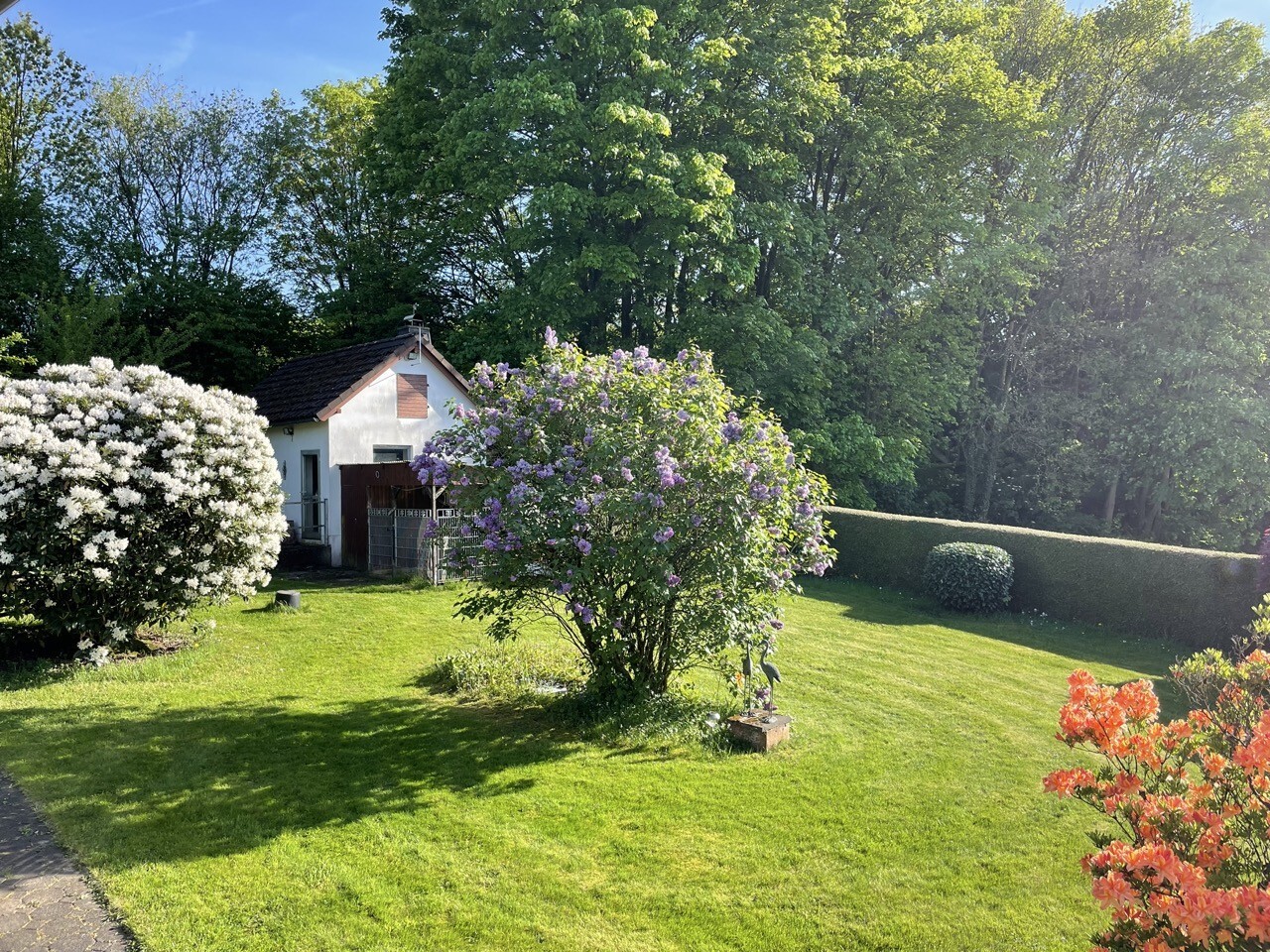 Garten - massives Gartenhaus