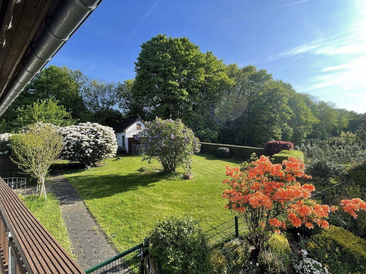 Ausblick Balkon