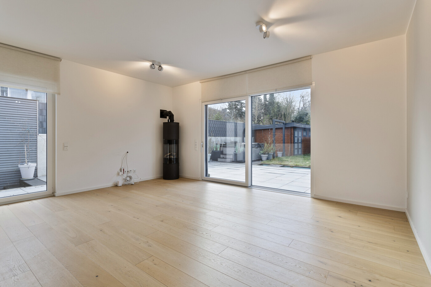 Living Area mit Gaskamin