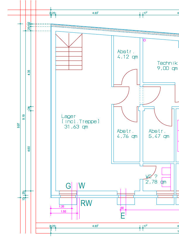 Grundriss UG
