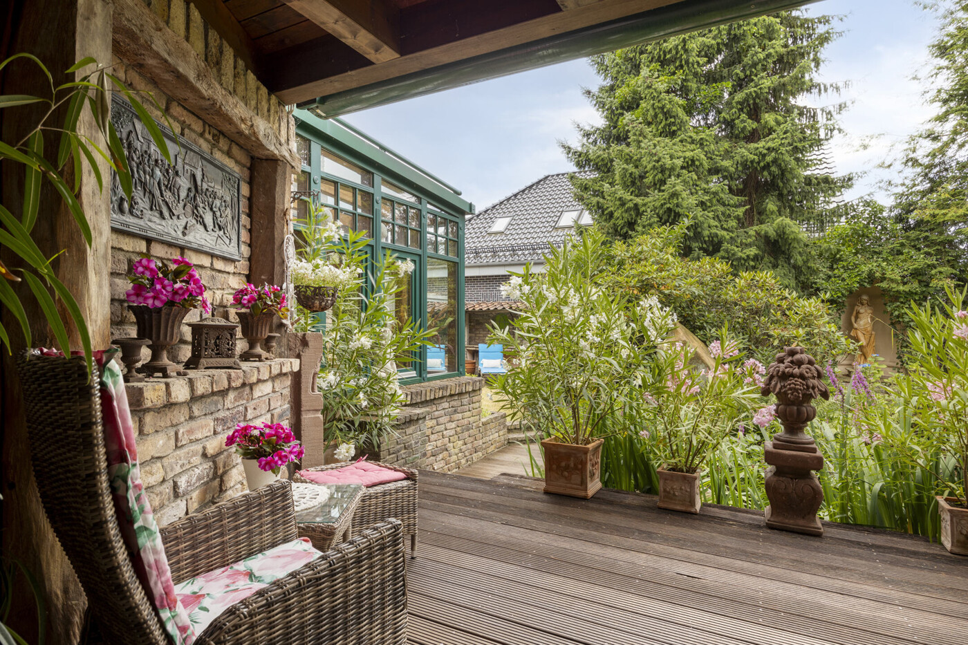 Terrasse - Koiteich