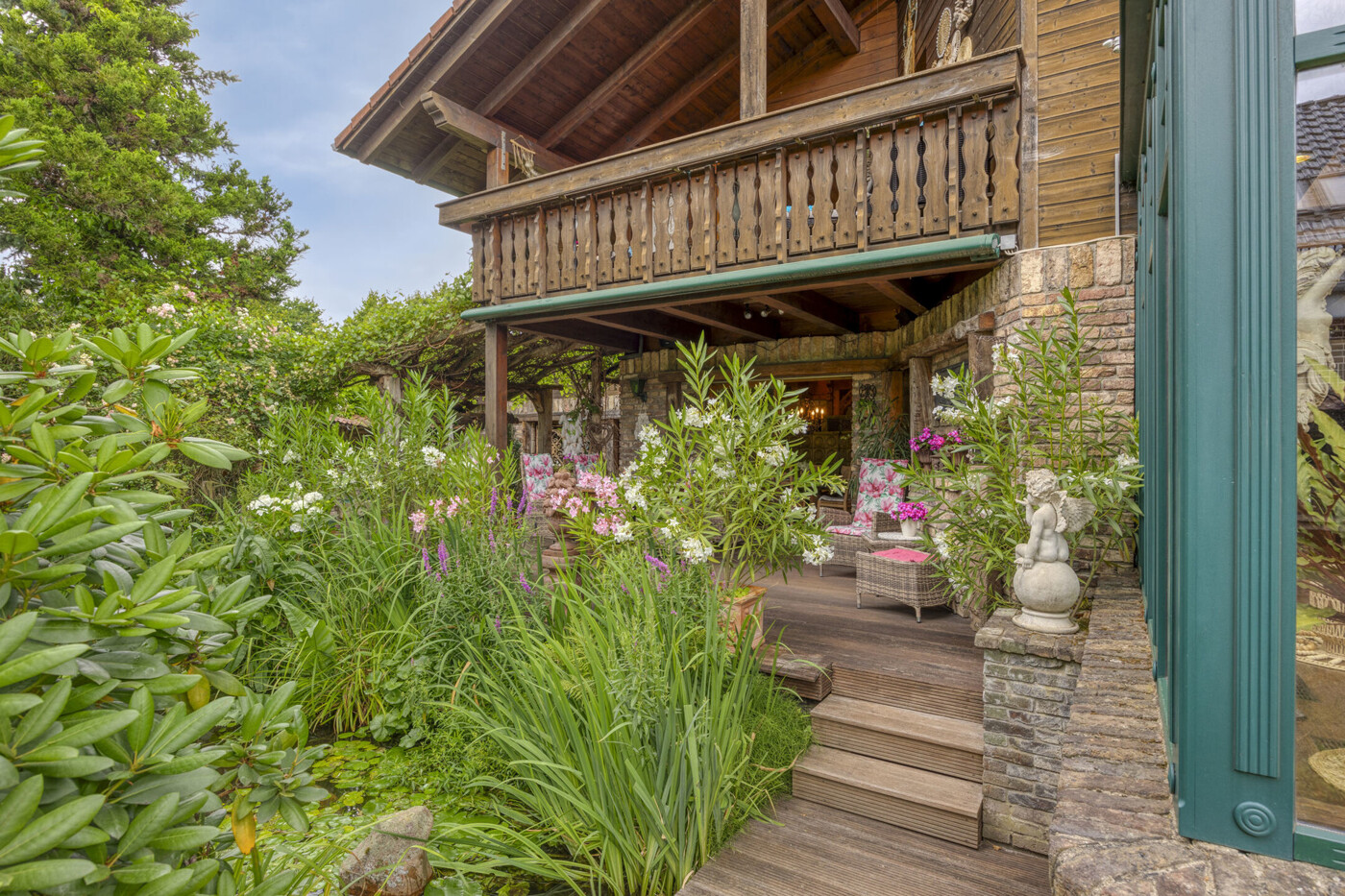 Terrasse - Koiteich