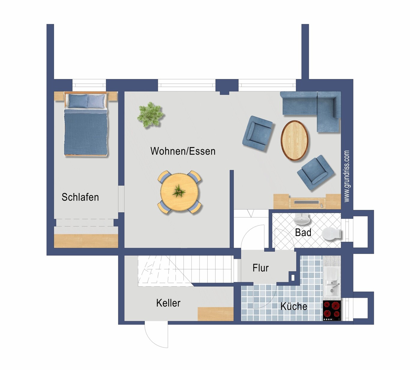 WE8_Souterrain_Grundriss