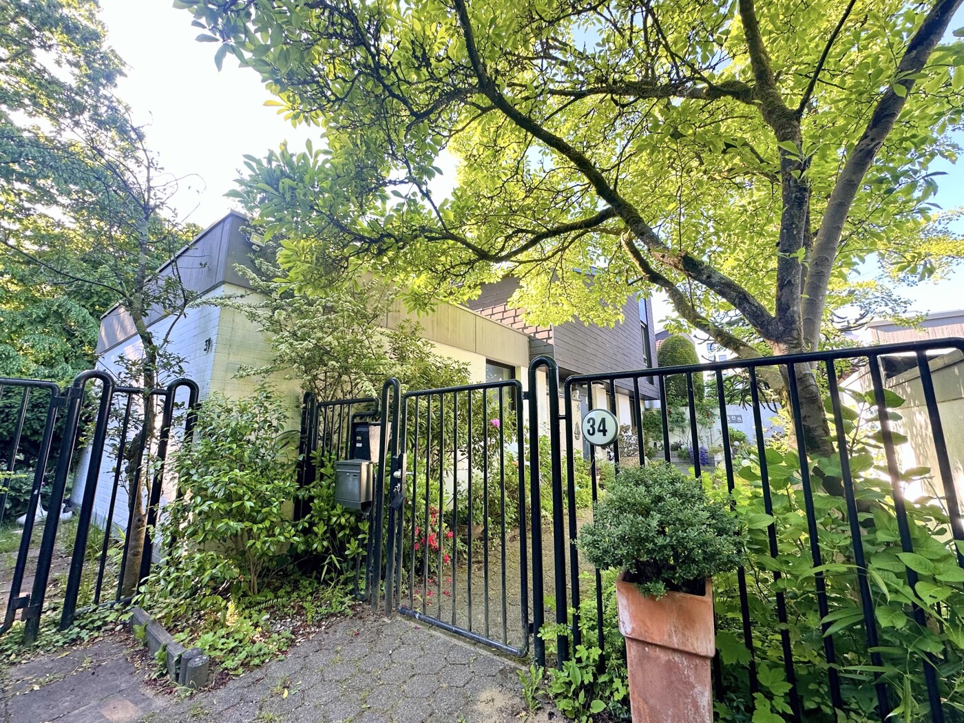 Außenansicht-Sicherheitstor