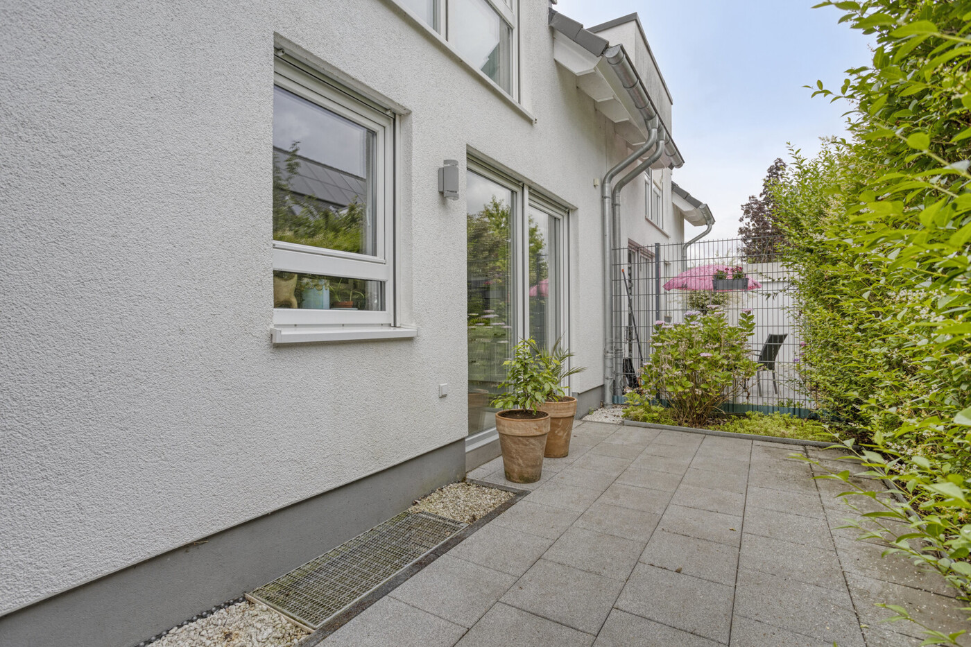Terrasse Rückseite