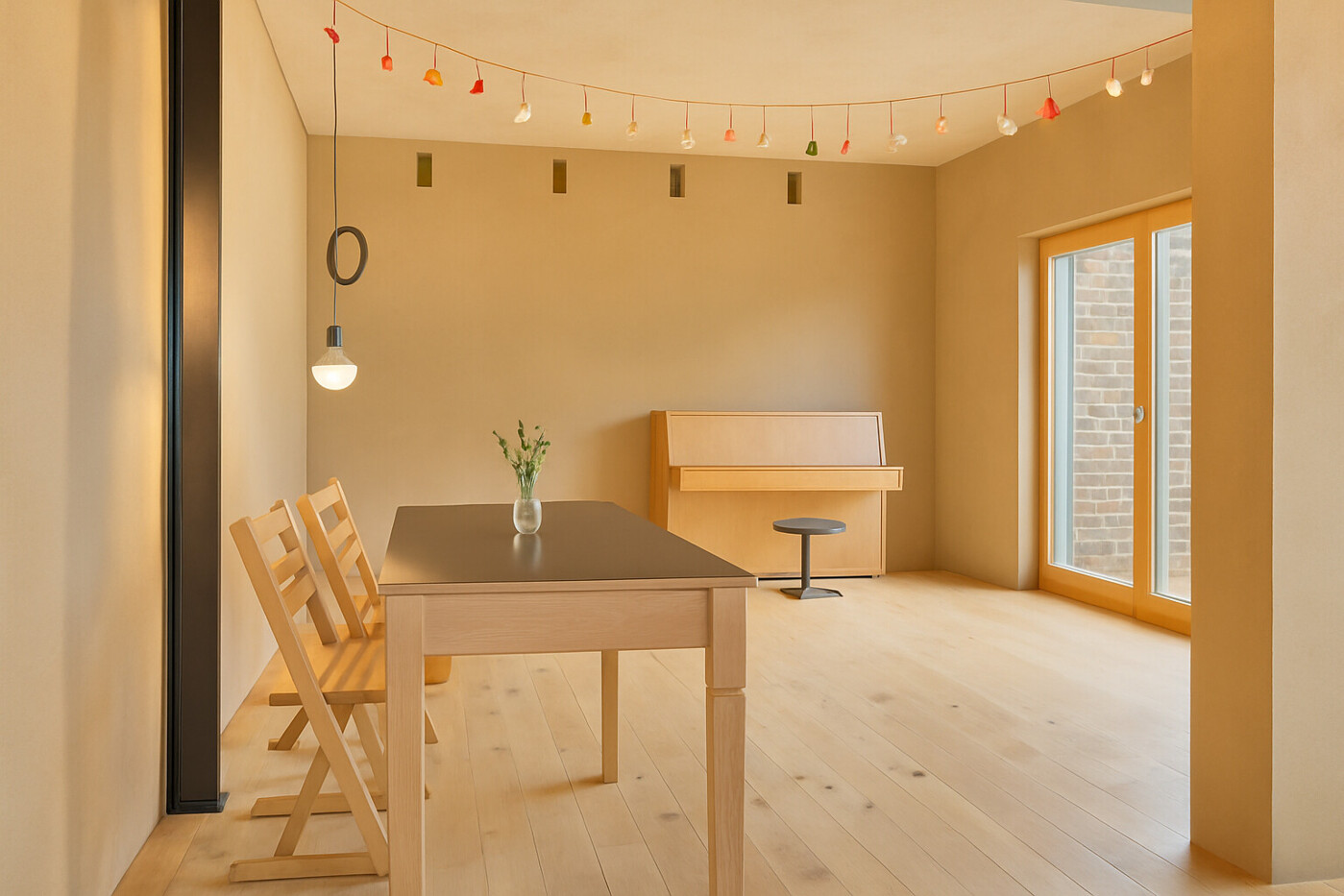 Erdgeschosswohnung - Wohnzimmer