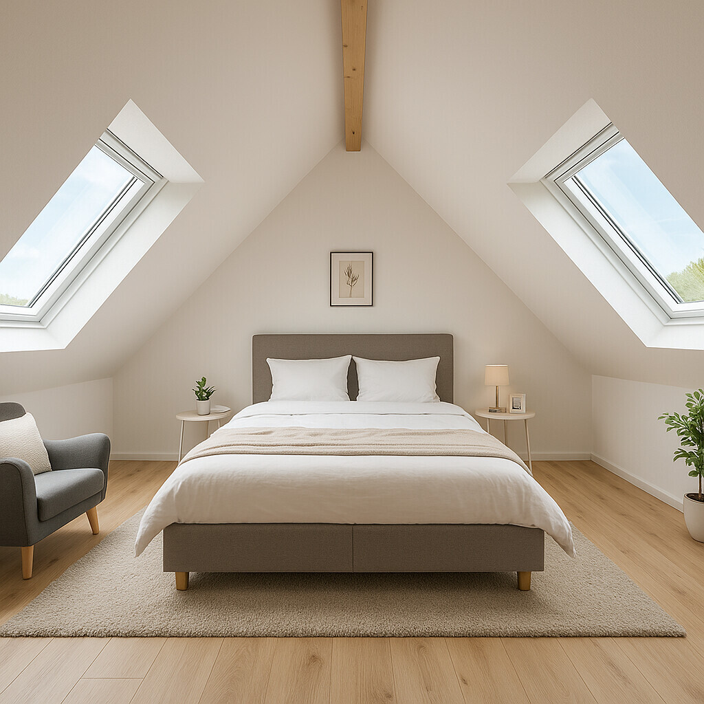 Visualisierung Ausbau Spitzboden