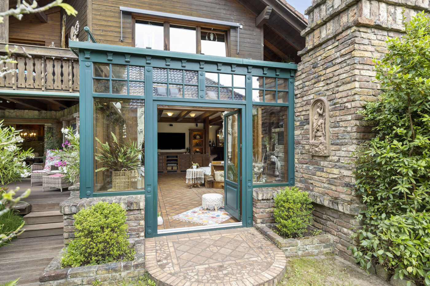 Zugang zum Wintergarten