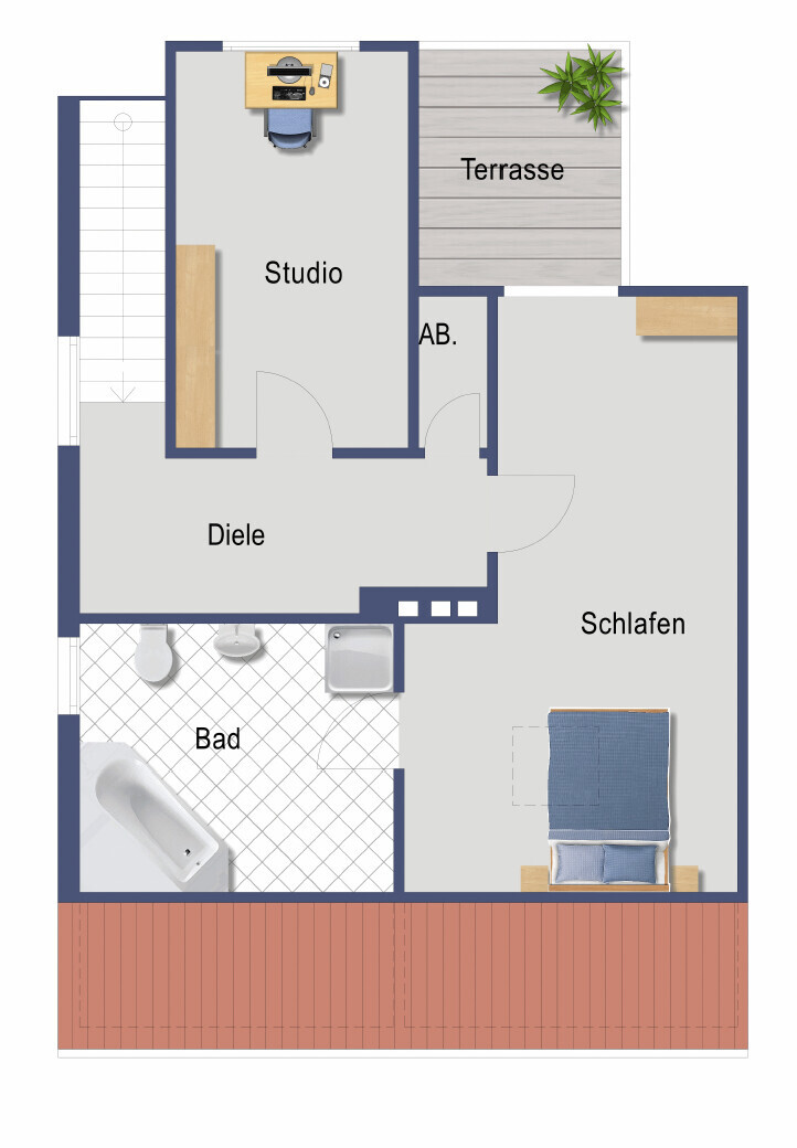 Grundriss Dachgeschoss