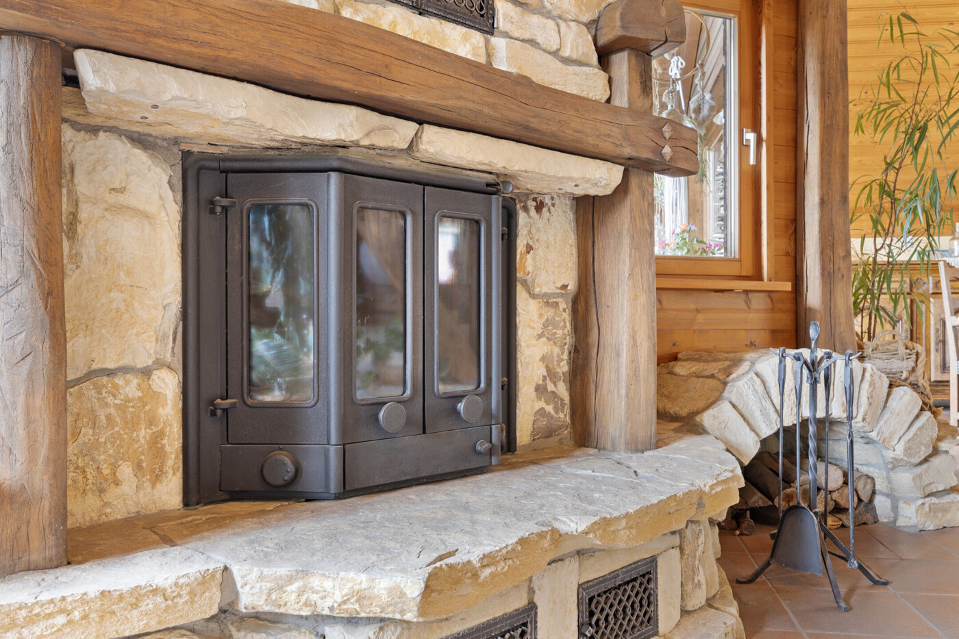 Kamin - Wohnzimmer - Obergeschoss