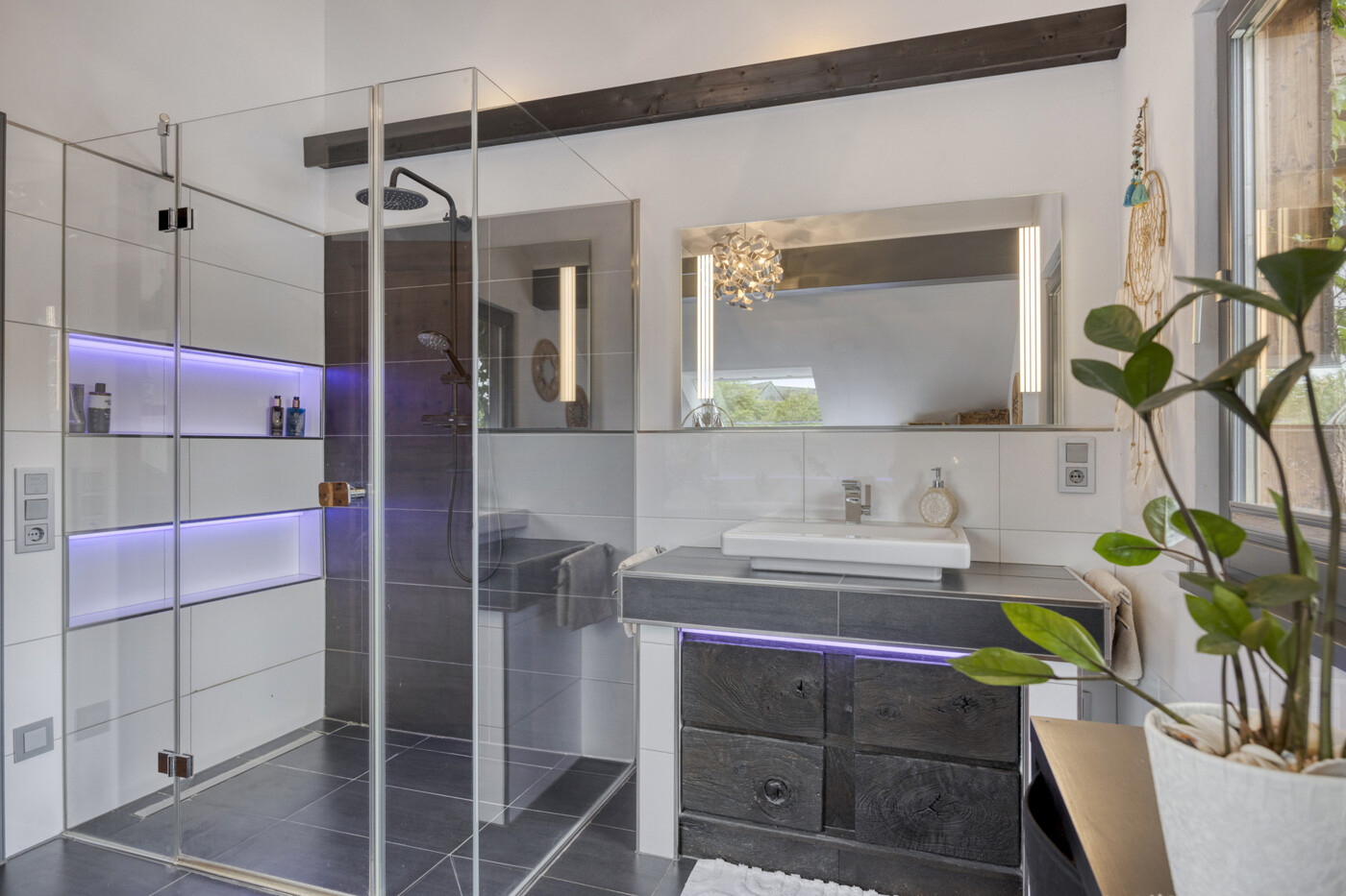 Badezimmer en suite - Obergeschoss 