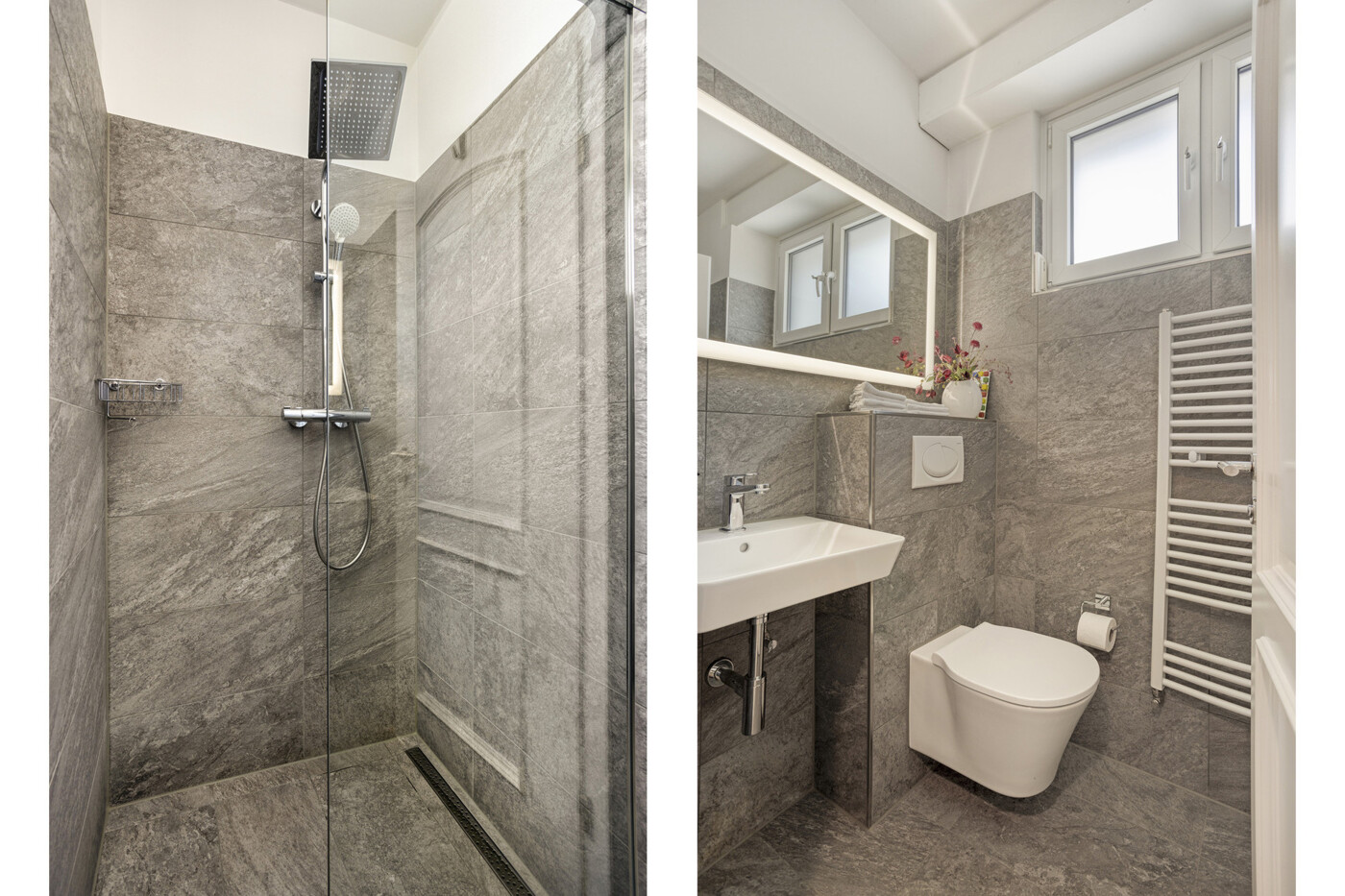 Gäste WC mit Dusche