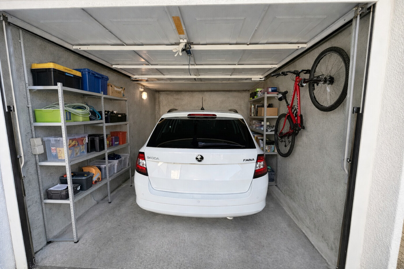 Garage mit Strom