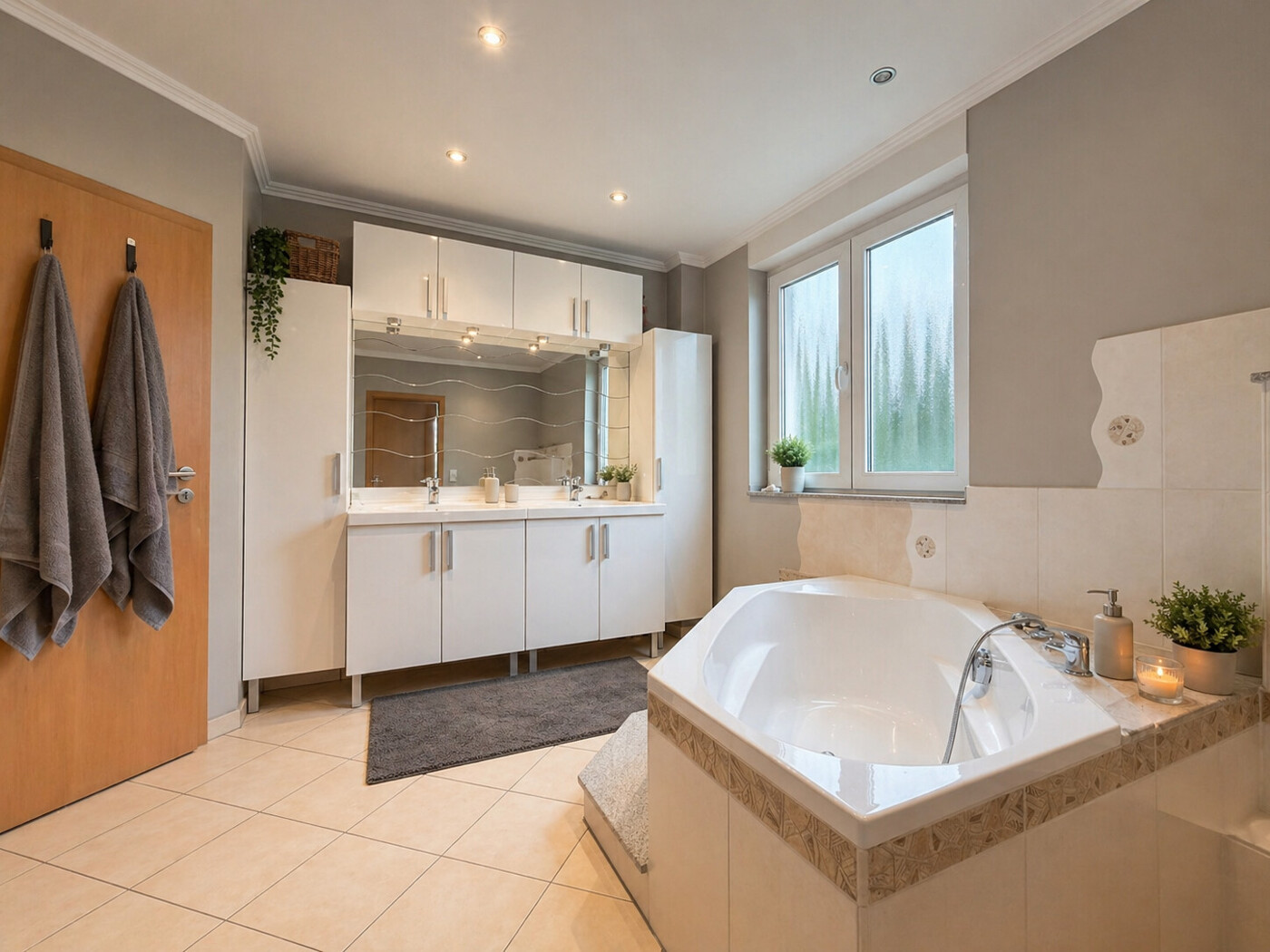 Badezimmer Ansicht 1
