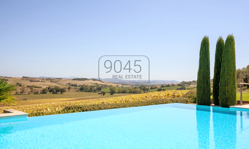 Luxusvilla mit Gästehaus und Panoramablick – Nähe Adria, Marken