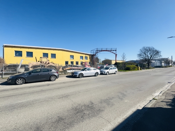 Blick Zufahrt Grundstück