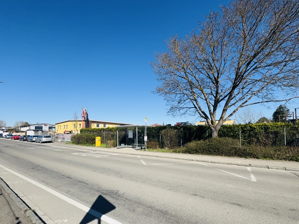 Blick Zufahrt Grundstück Bild 2