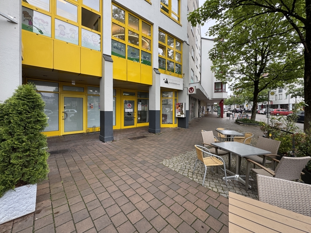 Außenansicht Zugang