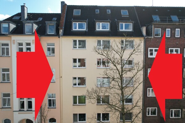 Ansicht von der Straße