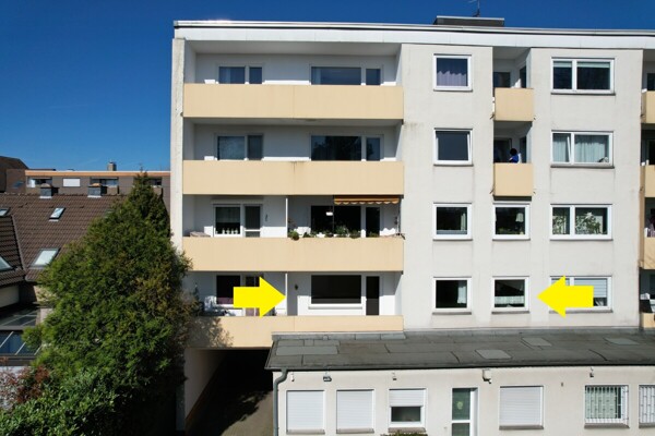 Ansicht von hinten
