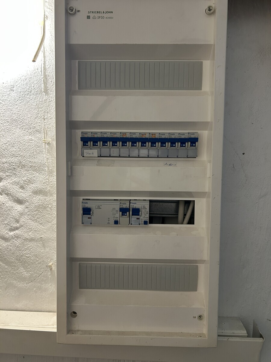 Unterverteilung Trinkhalle