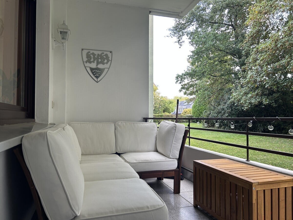 gemütliche Loggia