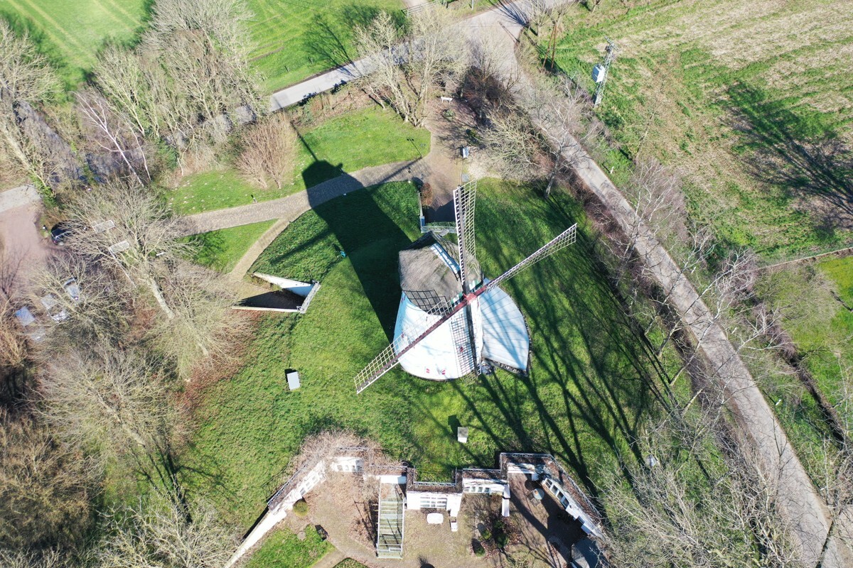 Drohnenfoto oben