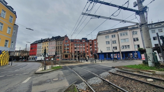 Blick zum Südbahnhof