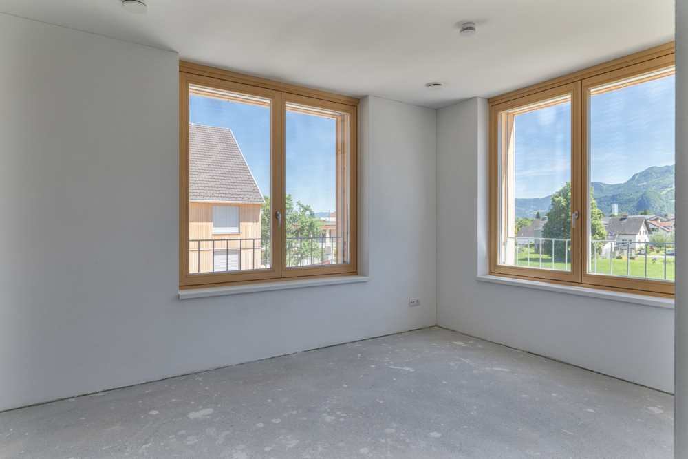 Große Fenster für helle Räume