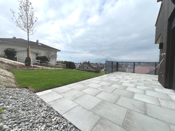 Eigener Garten mit Traumaussicht