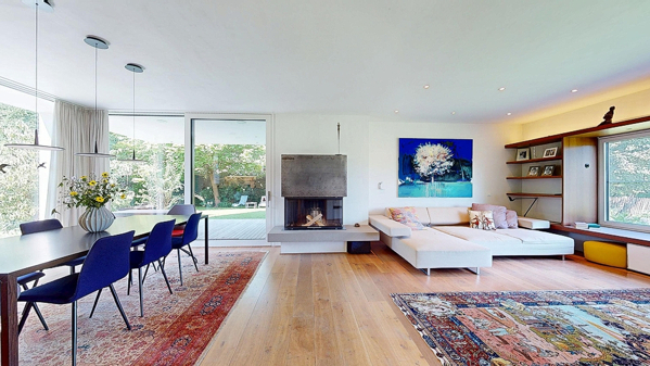 Großer, heller Wohnbereich